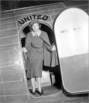 Ellen Church, 1930. (Photo credit: Upmagazine-tap.com)