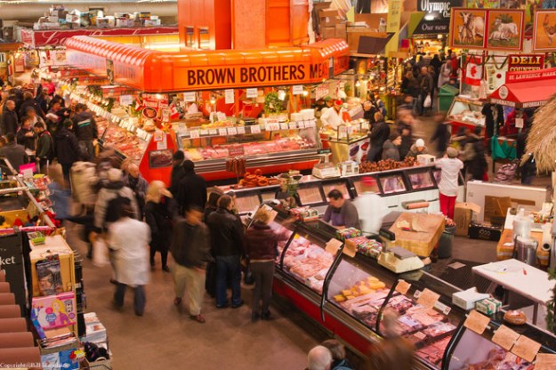 Some major decisions are made at the St. Lawrence Market.