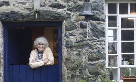 Jan Morris in Wales.
