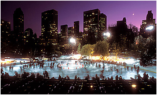 Central Park's Wollman Rink.