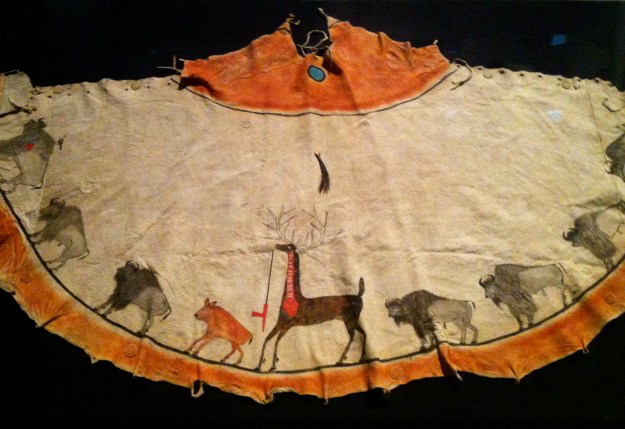 Buffalo picture of tipi of Never Got Shot. Photo credit: Claudia Santino