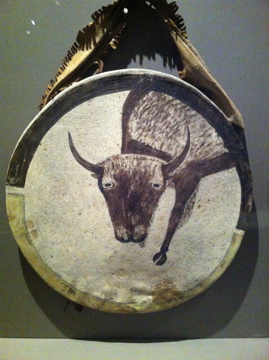 Buffalo spirit shield. (Photo credit: Claudia Santino)